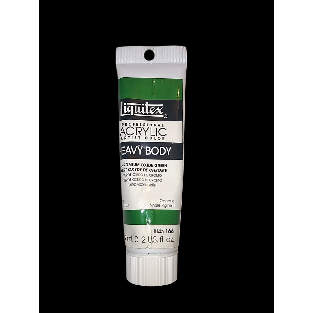 Liquitex Heavy Body Acrylic Paint 2oz Chromium Oxide Green Pro Artist